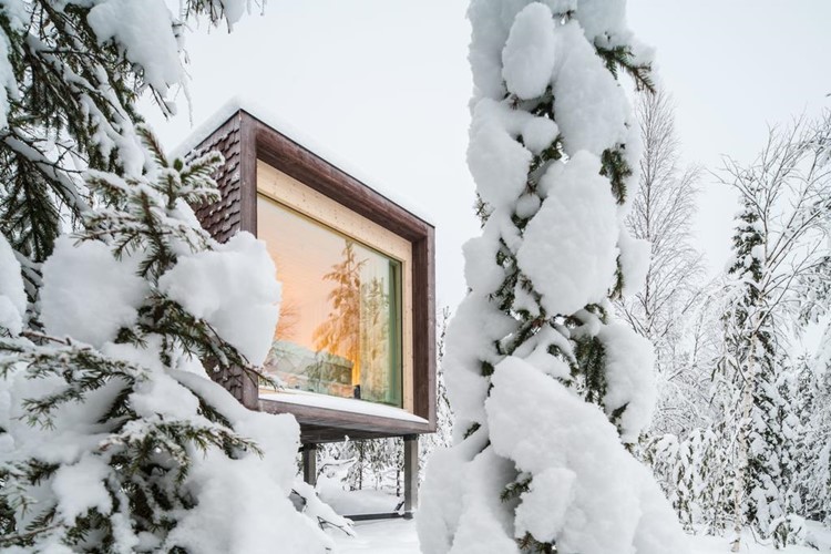 Navidad en Laponia finlandesa diseñado por LAT.40
