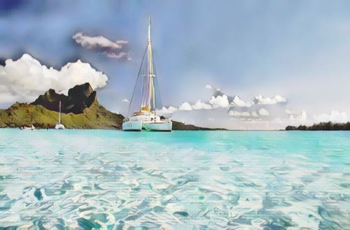 Catamaran Bora Bora, Tahaa y Raiatea
